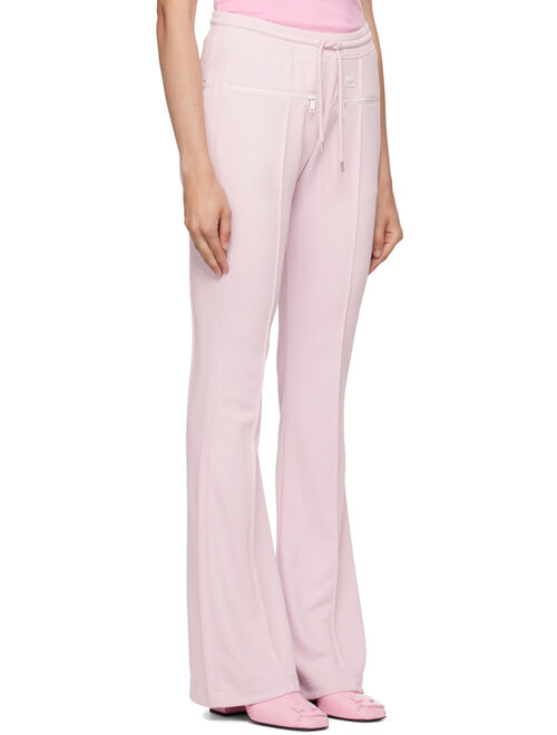 Courreges Pink Classic Track Pants