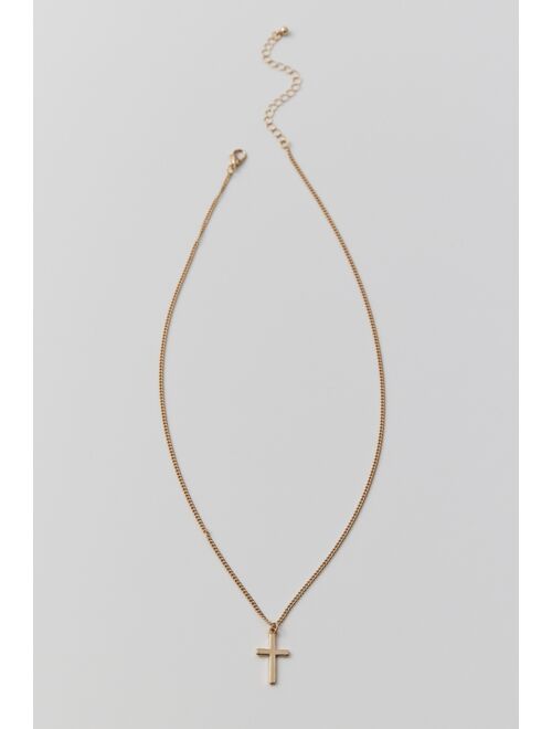 Urban Outfitters Simon Cross Pendant Necklace