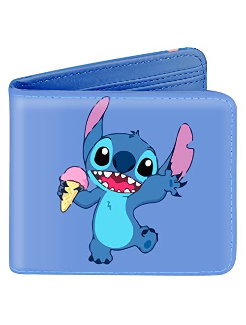 Bistup Girls Cute Kawaii Wallet Marble Aesthetic Women Womens Cool Funny Leather Credit Id Card Cash Holder Woman Rfid Blocking Zipper Wallets With Coin Pocket Id Window 