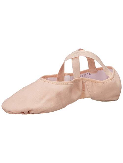 Bloch Dance Women's Pro Arch Canvas and Mesh Split Sole Ballet Shoe/Slipper