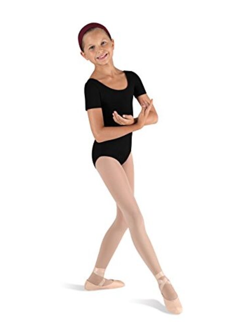 Bloch Girls Dance Ballet Short Sleeve Leotard