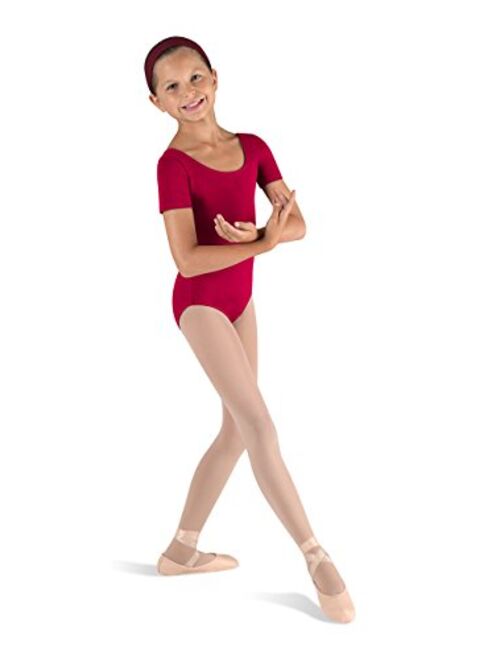 Bloch Girls Dance Ballet Short Sleeve Leotard