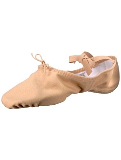 Dance Men's Pump Split Sole Canvas Ballet Slipper/Shoe