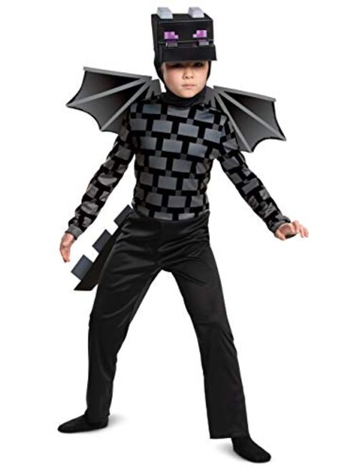 Disguise Minecraft Ender Dragon Costume for Kids, Video Game Inspired Character Outfit