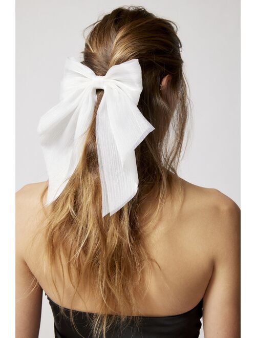 Urban Outfitters Satin Hair Bow Barrette