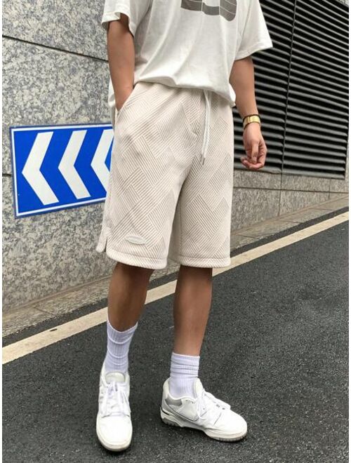 DAZY Men Drawstring Waist Shorts