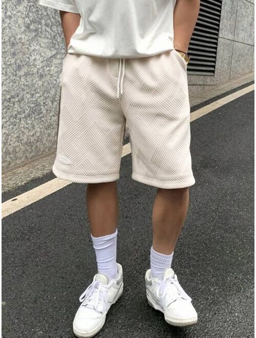 DAZY Men Drawstring Waist Shorts