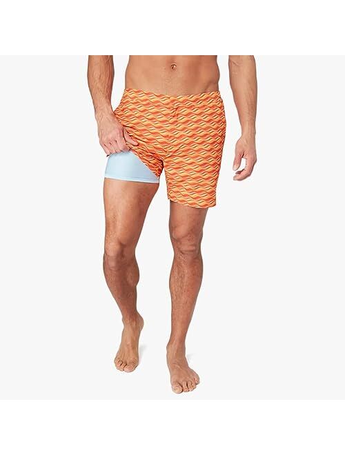 Fair Harbor The Sextant TrunkMen's Swim Suits with Liner, 6-inch InseamAnti-Chafe, Tailored-fit Swim Trunks