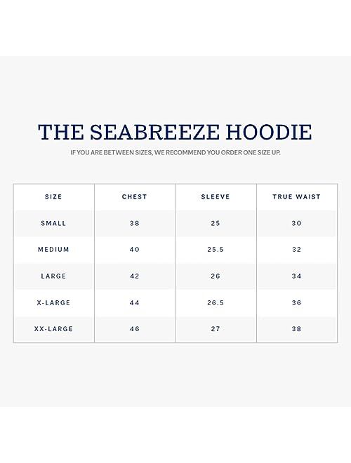 Fair Harbor The SeaBreeze Hoodie Men's Classic Lightweight Hoodie Incredibly Soft and Breathable, UPF 50