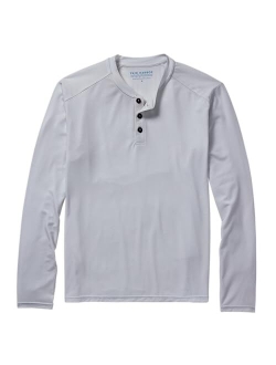 Fair Harbor The Seabreeze Henley Men's Classic Long Sleeve Henley Incredibly Soft and Lightweight, UPF 50