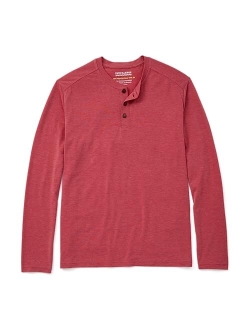 Fair Harbor The Seabreeze Henley Men's Classic Long Sleeve Henley Incredibly Soft and Lightweight, UPF 50