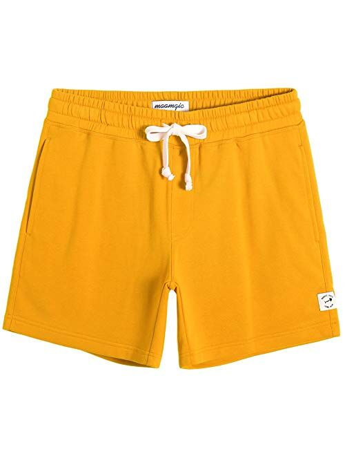 maamgic Mens Athletic Gym Shorts 5.5