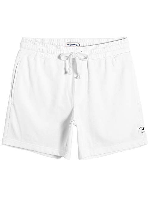 maamgic Mens Athletic Gym Shorts 5.5