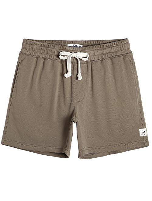 maamgic Mens Athletic Gym Shorts 5.5