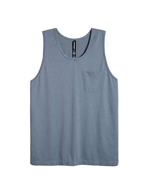 maamgic Tank Tops Men Regular-Fit Athletic Gym Workout Tank Tops Quick Dry Sleeveless Shirts for Men