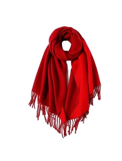 Womens Cashmere Scarf Large Pashmina Shawls and Wraps Light Blanket Scarf for Evening Dress Warm Daily Travel Office