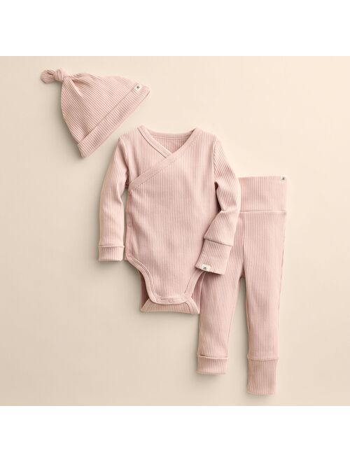 Baby Little Co. by Lauren Conrad 3-Piece Bodysuit, Pants & Hat Essentials Set