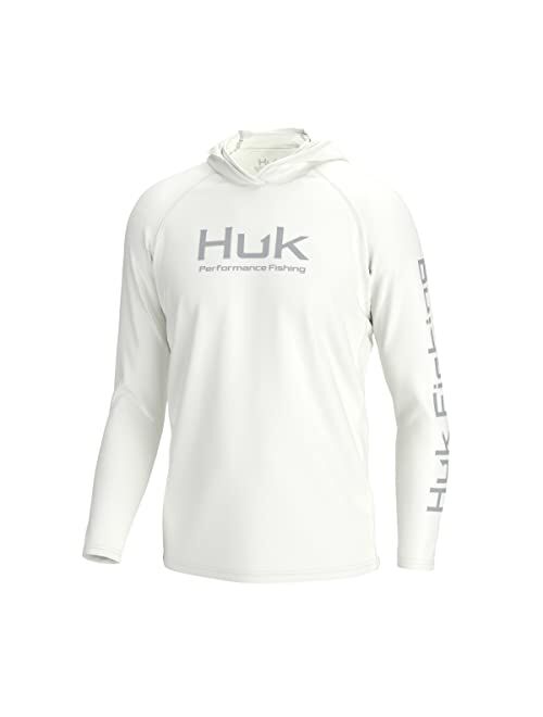 HUK Men's Pursuit Vented Long Sleeve Hoodie, Fishing Shirt with Hood