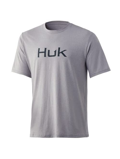 HUK Men's Performance Fishing Logo Tee-Short Sleeve | Quick-Dry