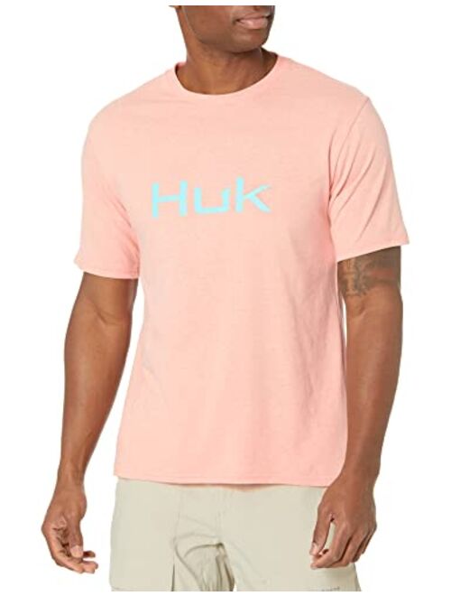 HUK Men's Performance Fishing Logo Tee-Short Sleeve | Quick-Dry