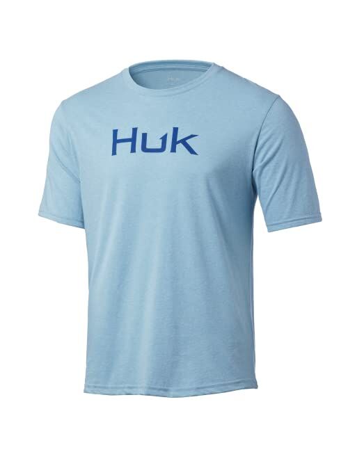 HUK Men's Performance Fishing Logo Tee-Short Sleeve | Quick-Dry