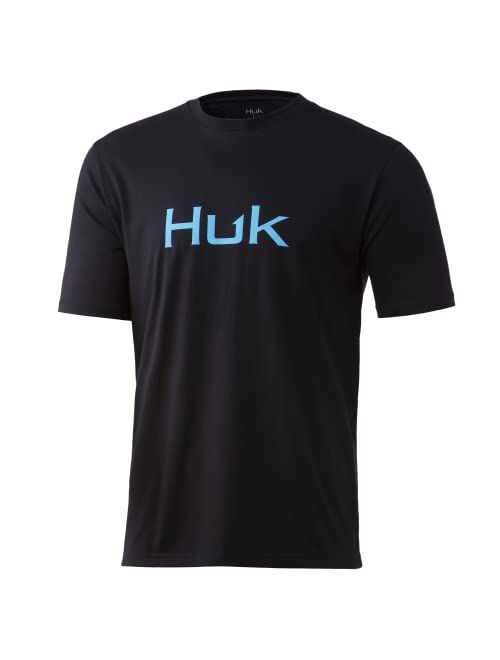 HUK Men's Performance Fishing Logo Tee-Short Sleeve | Quick-Dry