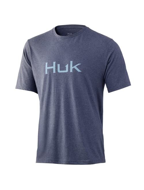 HUK Men's Performance Fishing Logo Tee-Short Sleeve | Quick-Dry