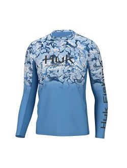 Buy HUK Men's Kc Scott Short Sleeve Tee, Performance Fishing T-Shirt online