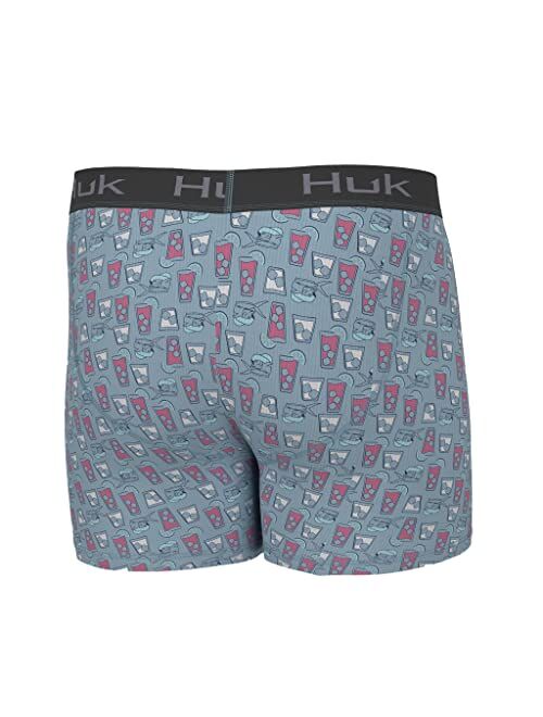 HUK Men's, Performance Dry-fit Boxer Briefs