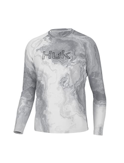 Men's Pursuit Pattern Long Sleeve, Sun Protecting Fishing Shirt