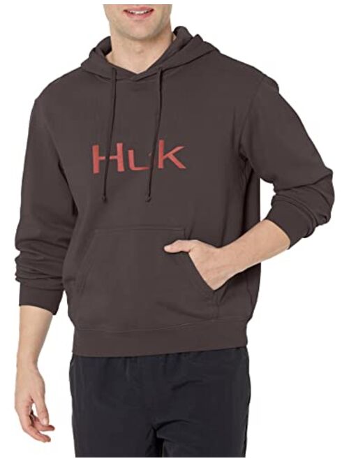 HUK Men's Performance Fleece Fishing Hoodie