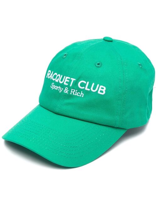 Sporty & Rich Racquet Club-embroidery cap