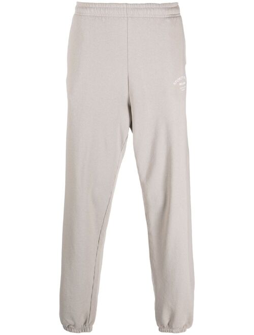 Sporty & Rich logo-print cotton track trousers