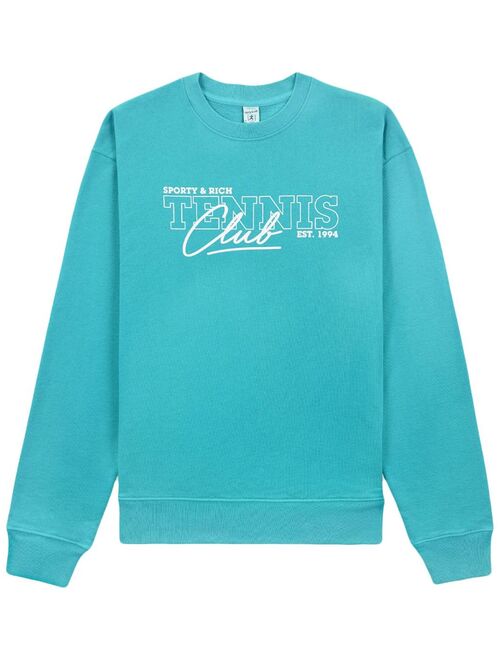 Sporty & Rich 80s Tennis Club cotton sweatshirt