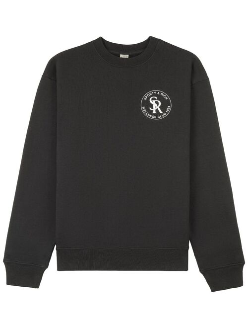 Sporty & Rich S&R logo-print sweatshirt