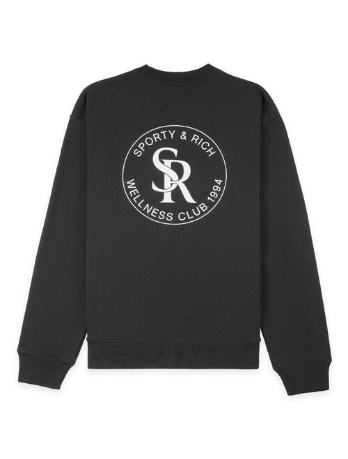 Sporty & Rich S&R logo-print sweatshirt