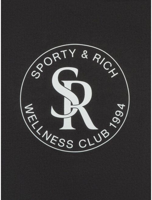 Sporty & Rich S&R logo-print sweatshirt