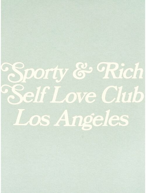 Sporty & Rich Self Love Club cotton sweatshirt