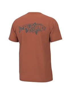 Men's Short Sleeve Performance Tee, Fishing T-Shirt