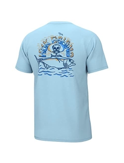 Men's Short Sleeve Performance Tee, Fishing T-Shirt