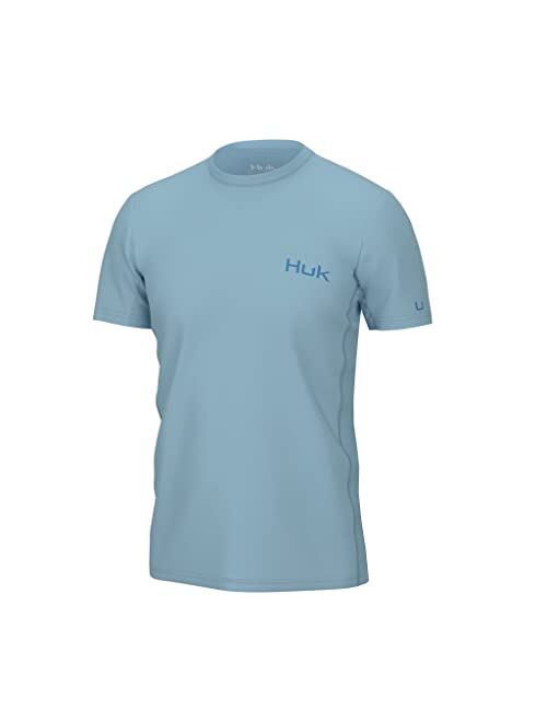 HUK Men's Icon X Short Sleeve, Fishing Shirt with Sun Protection