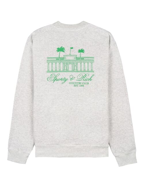 Sporty & Rich Villa logo-print sweatshirt