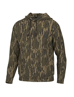 Men's Huk'd Up Logo Fishing, Fleece Hoodie with Stretch