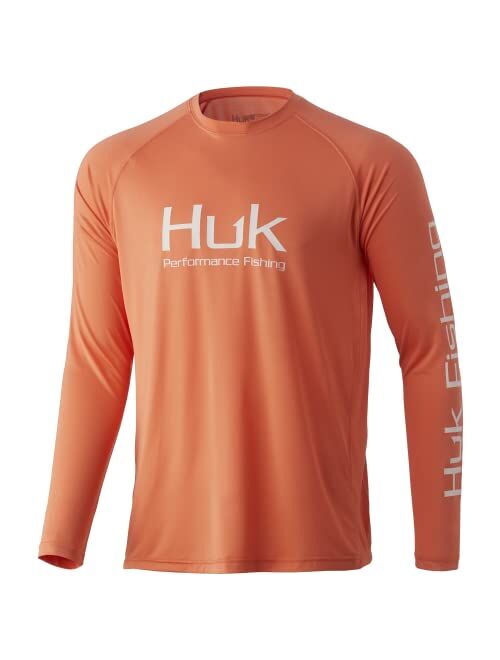 HUK Men's Pursuit Vented Long Sleeve 30 UPF Fishing Shirt