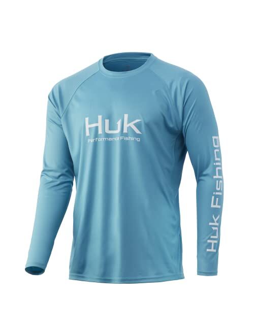 HUK Men's Pursuit Vented Long Sleeve 30 UPF Fishing Shirt