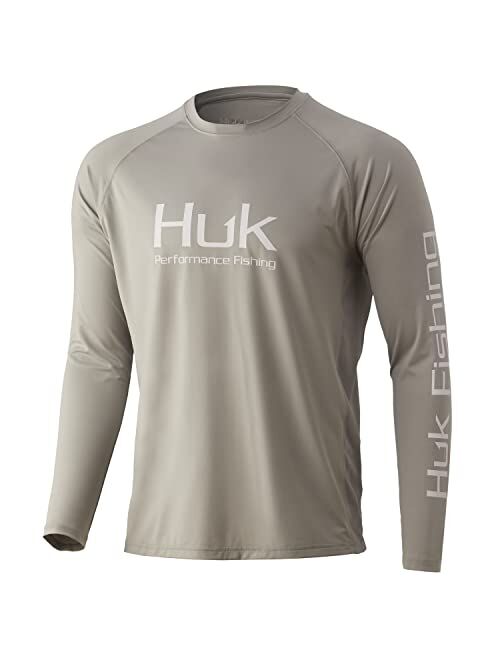 HUK Men's Pursuit Vented Long Sleeve 30 UPF Fishing Shirt