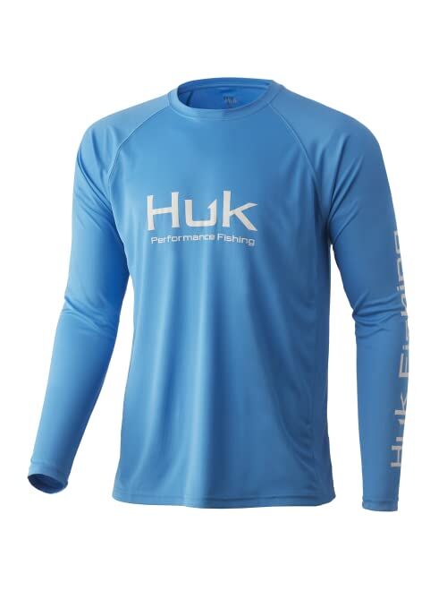 HUK Men's Pursuit Vented Long Sleeve 30 UPF Fishing Shirt