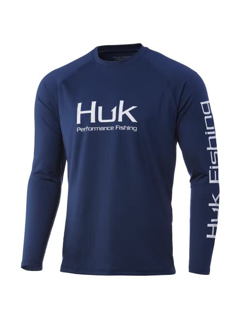 HUK Men's Pursuit Vented Long Sleeve 30 UPF Fishing Shirt