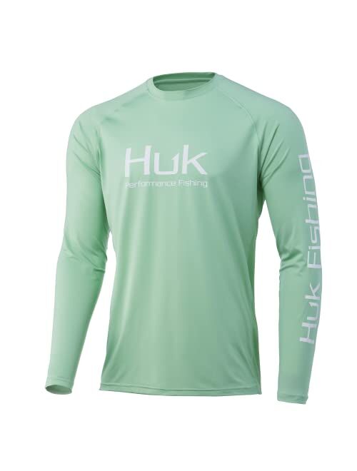 HUK Men's Pursuit Vented Long Sleeve 30 UPF Fishing Shirt