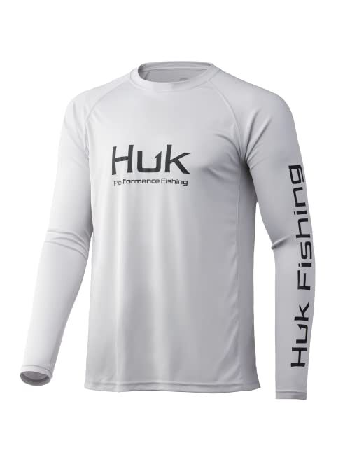 HUK Men's Pursuit Vented Long Sleeve 30 UPF Fishing Shirt